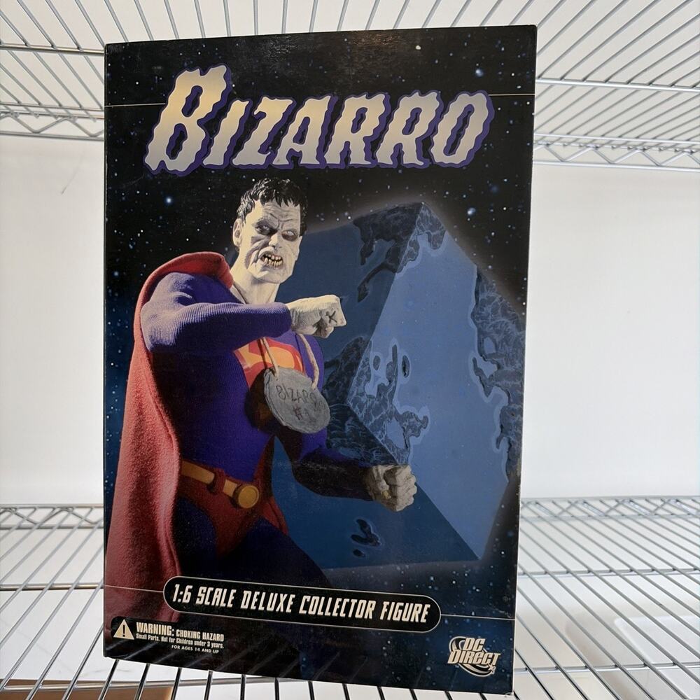 Bizarro Superman 13" 1:6 Scale Deluxe Collector Figure DC Direct NEW IN BOX